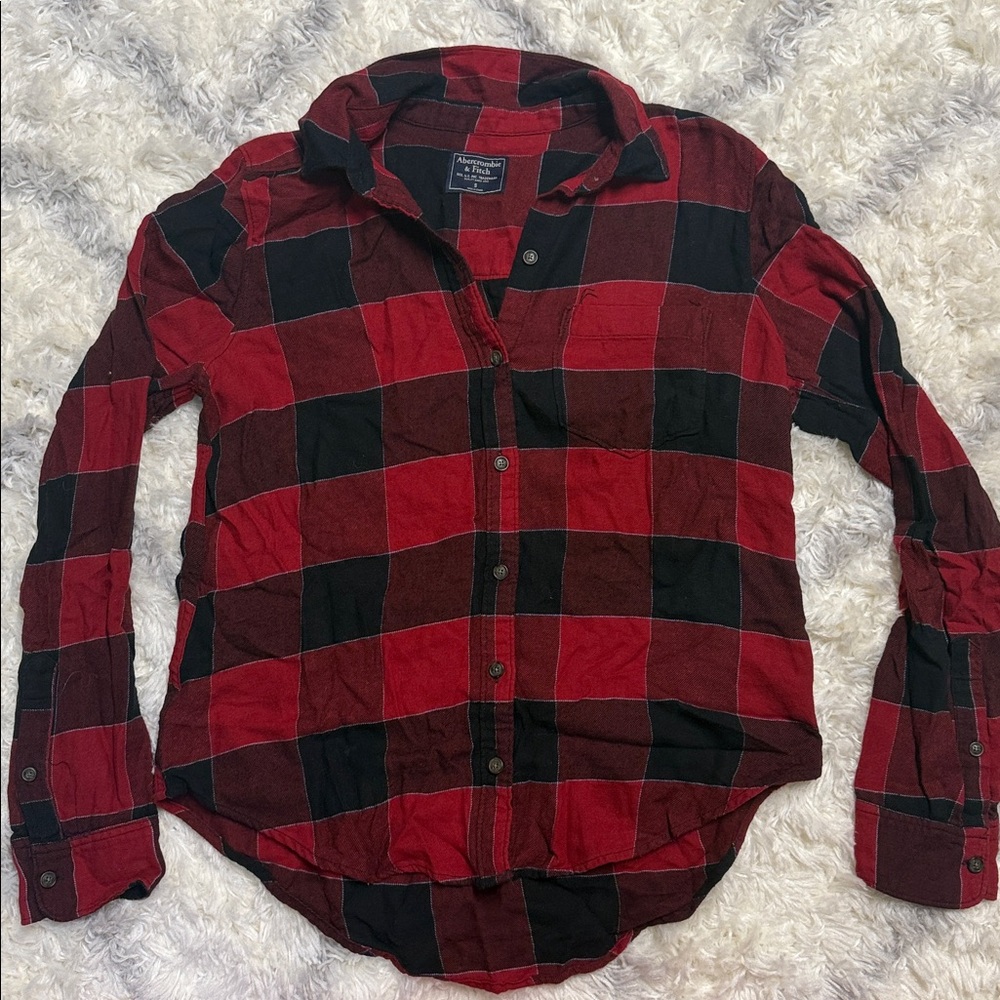 Abercrombie & Fitch flannel. Size small